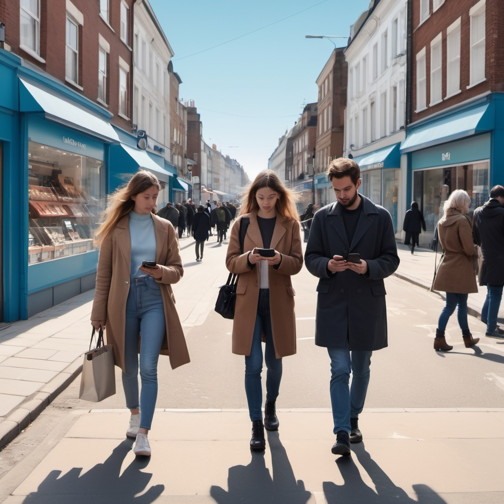Trobada espontània entre dues persones en un carrer